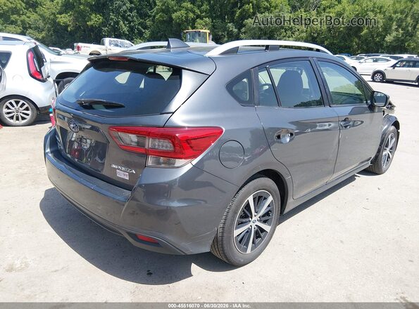4S3GTAV6XM3705966 2021 SUBARU IMPREZA Gray Rear right