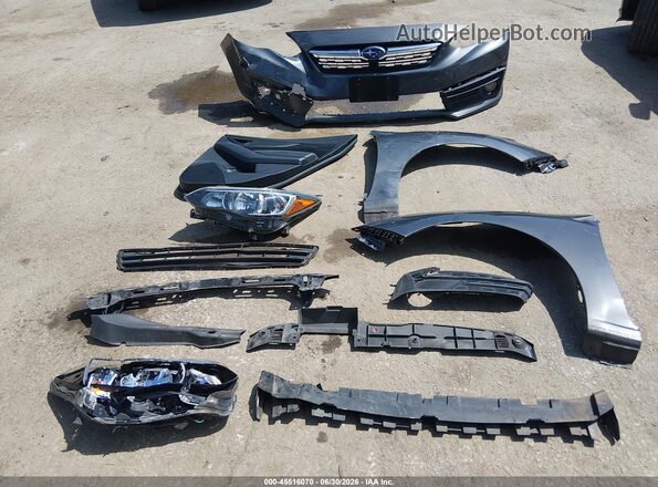 4S3GTAV6XM3705966 2021 SUBARU IMPREZA Gray Instrument cluster view