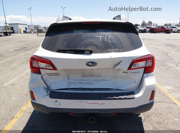 4S4BSAAC0G3311787 2016 SUBARU OUTBACK Белый Вид спереди