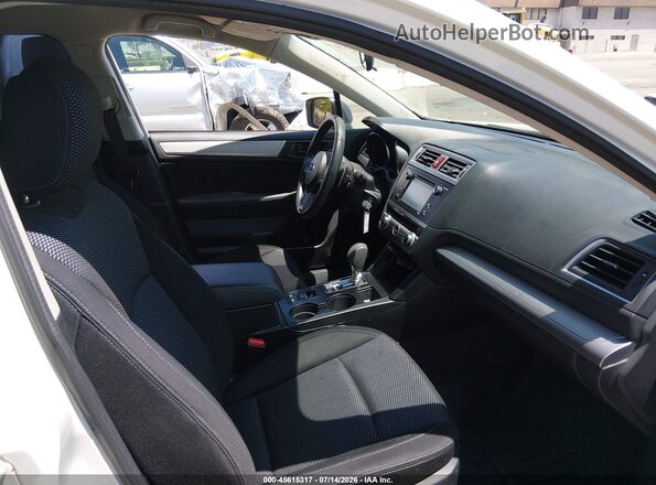 4S4BSAAC0G3311787 2016 SUBARU OUTBACK Белый Вид салона спереди