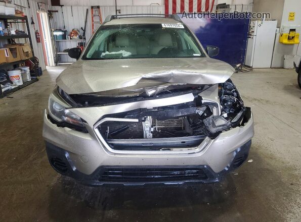 4S4BSAAC0J3266146 2018 SUBARU OUTBACK Tan Դիմացի տեսք