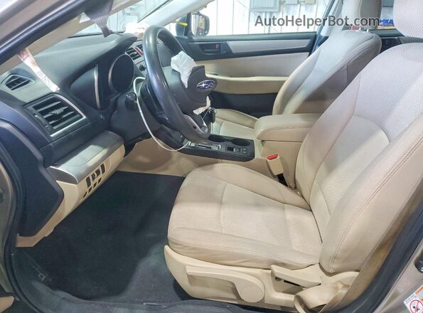 4S4BSAAC0J3266146 2018 SUBARU OUTBACK Tan Սալոնի դիմացի տեսք