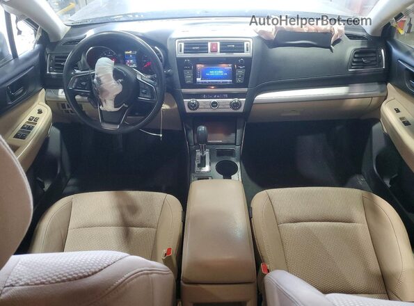 4S4BSAAC0J3266146 2018 SUBARU OUTBACK Tan Առջևի վահանակի տեսք