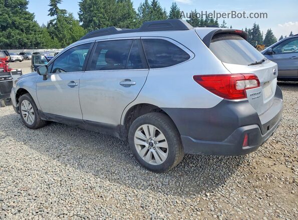 4S4BSAAC0J3292780 2018 SUBARU OUTBACK Gray Trasero izquierdo