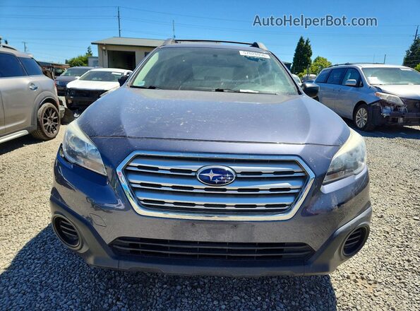 4S4BSAAC1H3338319 2017 SUBARU OUTBACK Blue Vista frontal