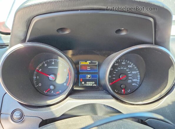 4S4BSAAC1H3338319 2017 SUBARU OUTBACK Blue Vista del cuadro de instrumentos