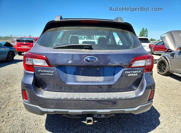 4S4BSAAC1H3338319 2017 SUBARU OUTBACK Blue Vista trasera