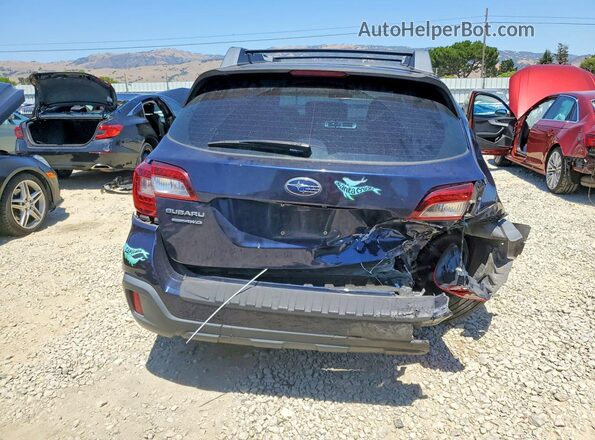 4S4BSAAC1J3211317 2018 SUBARU OUTBACK Blue Vista trasera