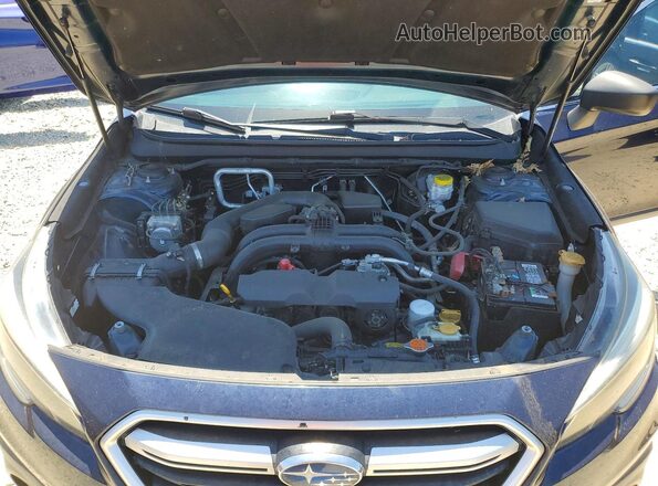 4S4BSAAC1J3211317 2018 SUBARU OUTBACK Blue Vista del compartimento del motor
