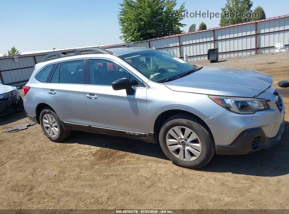 4S4BSAAC1J3218025 2018 SUBARU OUTBACK Silver Rear interior view