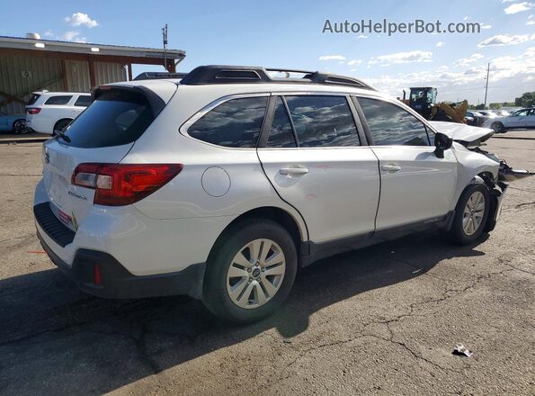 4S4BSAAC2J3219748 2018 SUBARU OUTBACK White Հետևի աջ
