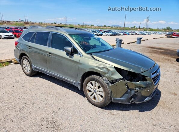 4S4BSAAC2J3274250 2018 SUBARU OUTBACK Green Delantero derecho