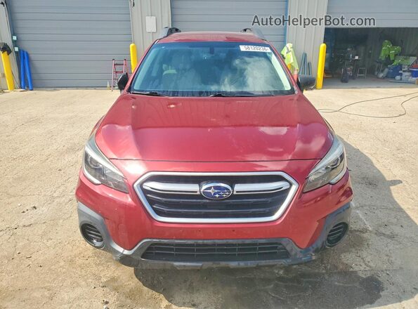 4S4BSAAC2J3275916 2018 SUBARU OUTBACK Burgundy Vista frontal