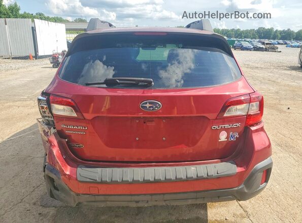 4S4BSAAC2J3275916 2018 SUBARU OUTBACK Burgundy Vista trasera