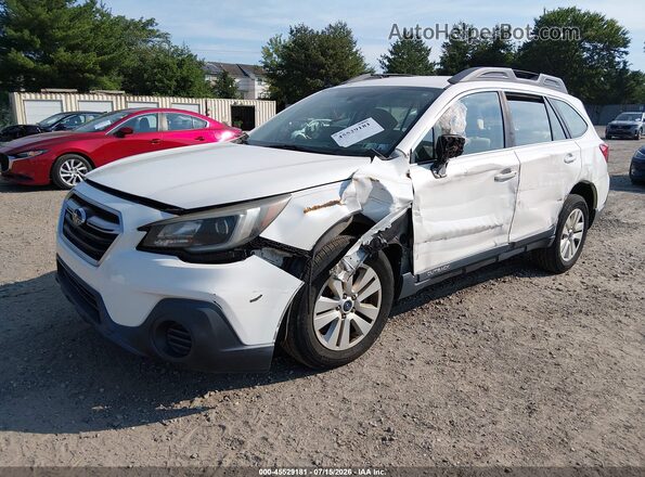 4S4BSAAC3J3316974 2018 SUBARU OUTBACK White Przód lewy