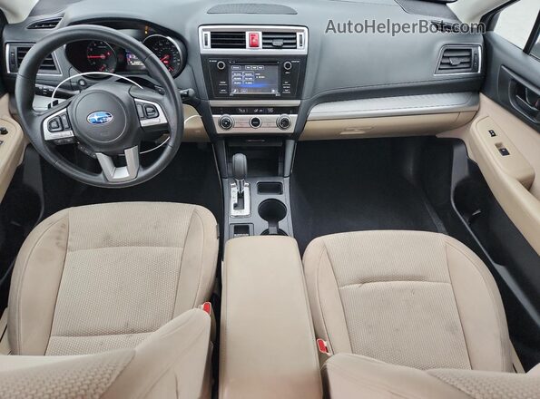4S4BSAAC4H3219731 2017 SUBARU OUTBACK Blue Widok deski rozdzielczej