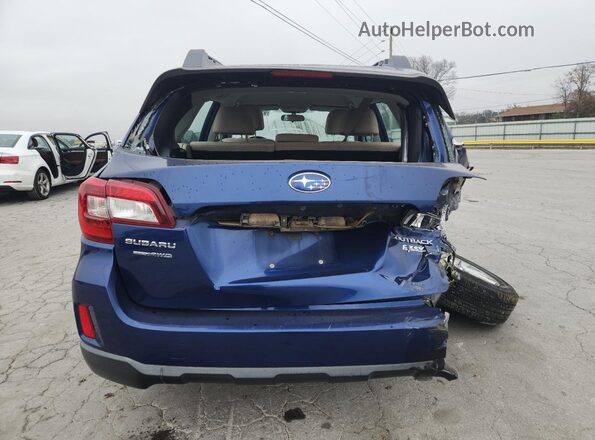 4S4BSAAC4H3219731 2017 SUBARU OUTBACK Blue Widok z tyłu