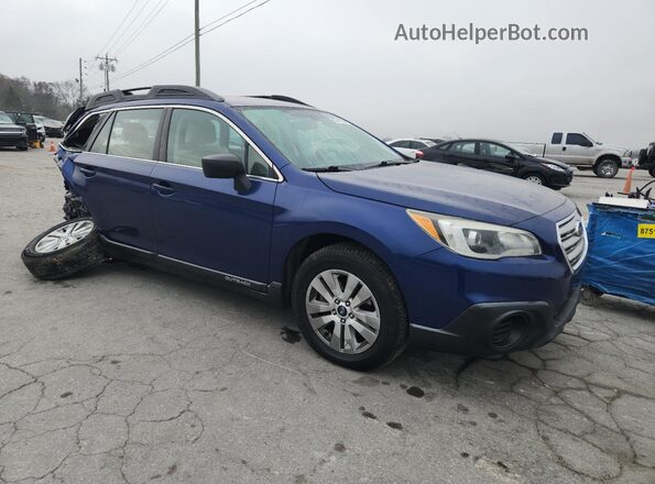 4S4BSAAC4H3219731 2017 SUBARU OUTBACK Blue Przód prawy