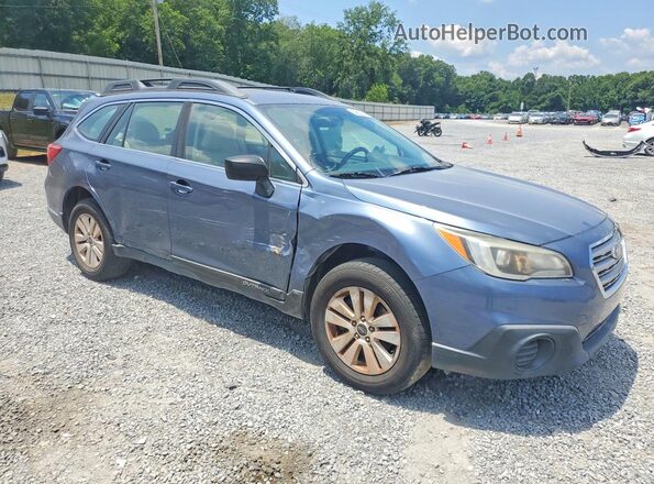 4S4BSAAC4H3355552 2017 SUBARU OUTBACK Blue Delantero derecho