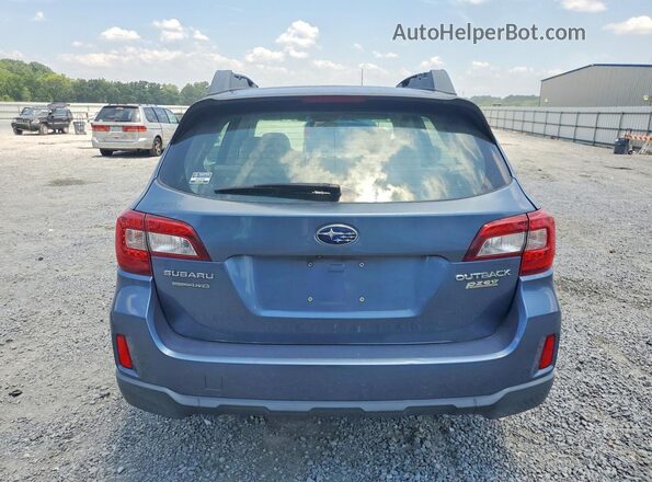 4S4BSAAC4H3355552 2017 SUBARU OUTBACK Blue Vista trasera