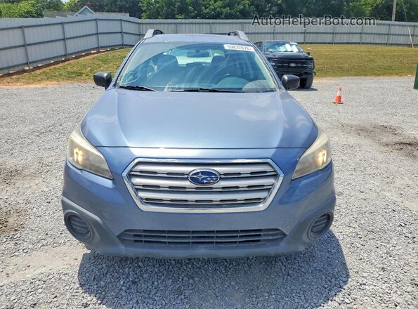4S4BSAAC4H3355552 2017 SUBARU OUTBACK Blue Vista frontal