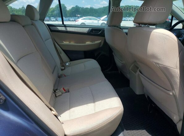 4S4BSAAC4H3355552 2017 SUBARU OUTBACK Blue Vista interior trasera