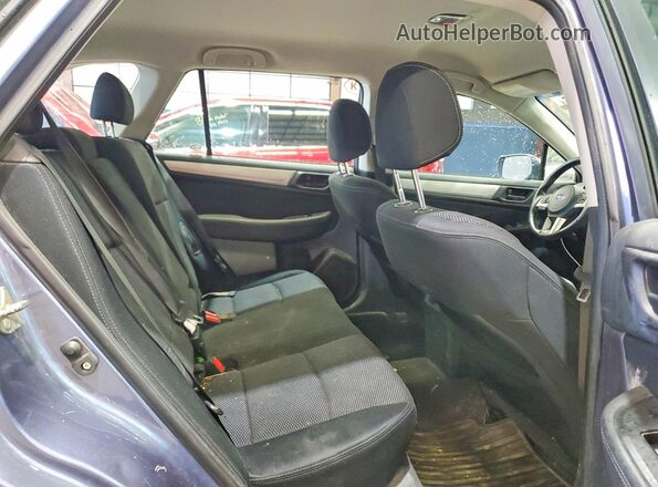 4S4BSAAC6G3222922 2016 SUBARU OUTBACK Blue უკანა სალონის ხედი