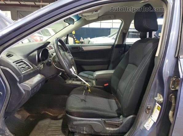 4S4BSAAC6G3222922 2016 SUBARU OUTBACK Blue წინა სალონის ხედი