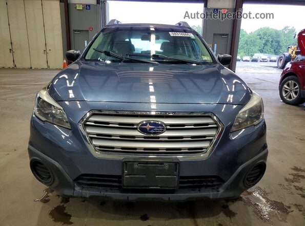 4S4BSAAC6G3222922 2016 SUBARU OUTBACK Blue წინა ხედი