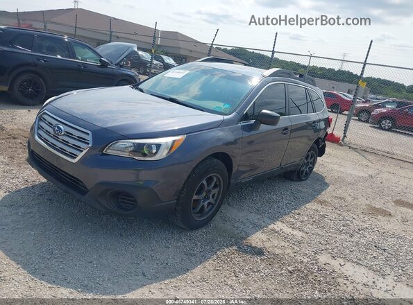 4S4BSAAC6G3273448 2016 SUBARU OUTBACK Gray Front left