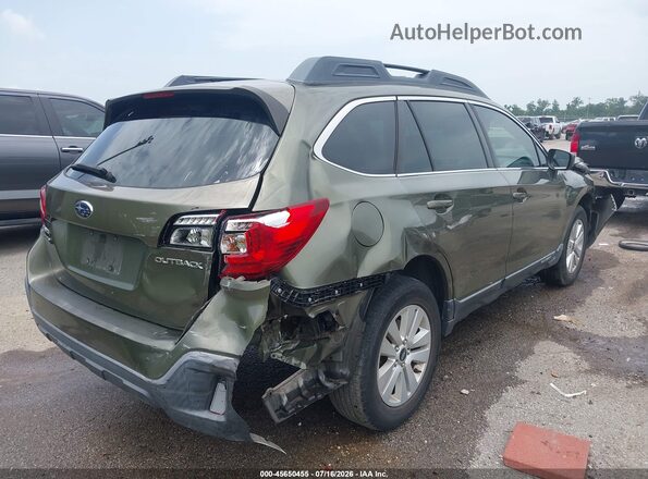 4S4BSAAC6J3375890 2018 SUBARU OUTBACK Green Trasero derecho