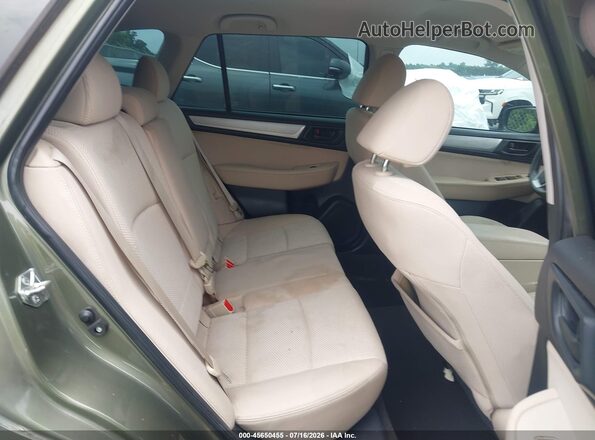 4S4BSAAC6J3375890 2018 SUBARU OUTBACK Green Vista de la etiqueta del VIN
