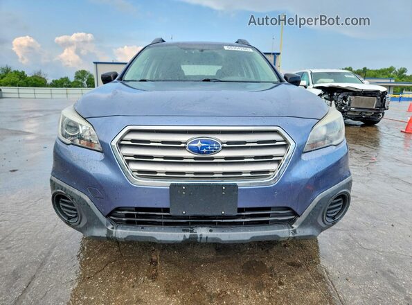 4S4BSAAC7H3416229 2017 SUBARU OUTBACK Blue Widok z przodu