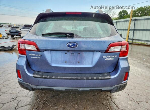 4S4BSAAC7H3416229 2017 SUBARU OUTBACK Blue Widok z tyłu