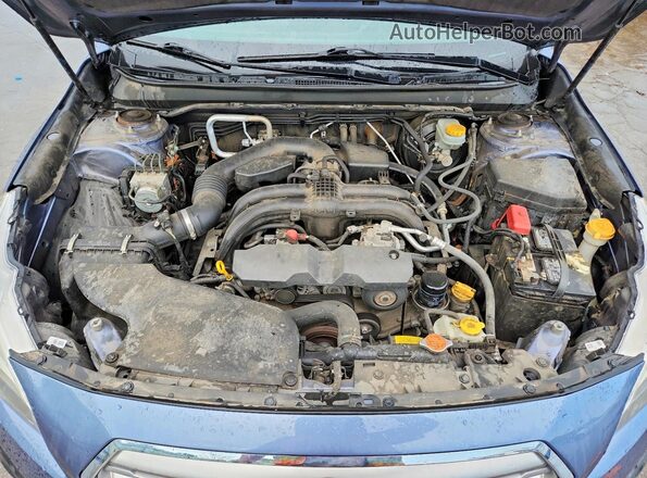 4S4BSAAC7H3416229 2017 SUBARU OUTBACK Blue Widok wnętrza z tyłu
