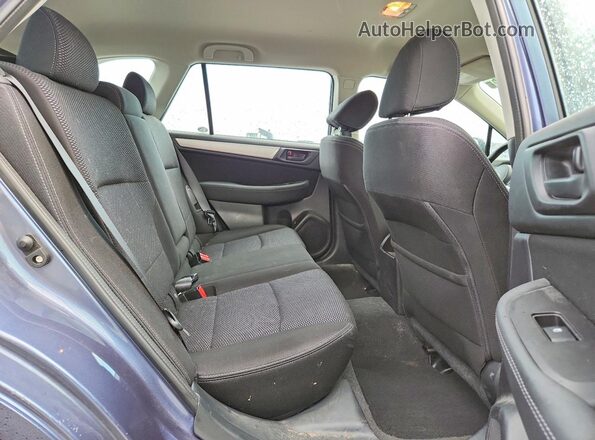 4S4BSAAC7H3416229 2017 SUBARU OUTBACK Blue Widok tylnych siedzeń