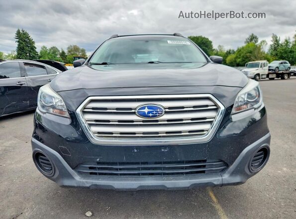 4S4BSAAC8H3328175 2017 SUBARU OUTBACK Black Դիմացի տեսք