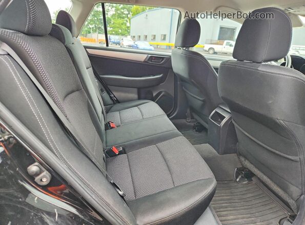 4S4BSAAC8H3328175 2017 SUBARU OUTBACK Black Հետևի նստատեղերի տեսք