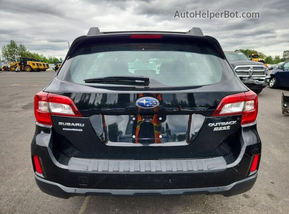 4S4BSAAC8H3328175 2017 SUBARU OUTBACK Black Հետևի տեսք