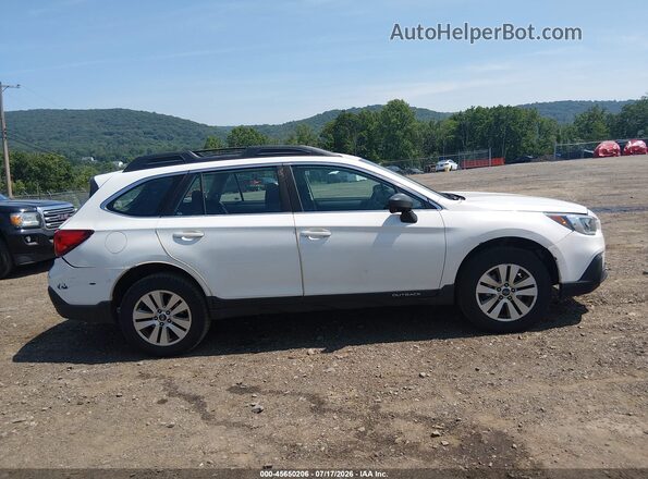 4S4BSAAC8J3374871 2018 SUBARU OUTBACK White უკანა სალონის ხედი