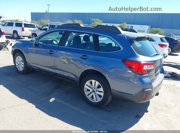 4S4BSAAC8J3394635 2018 SUBARU OUTBACK Blue Trasero izquierdo