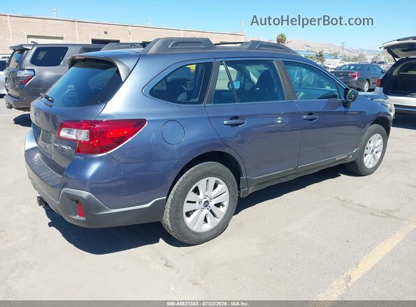 4S4BSAAC8J3394635 2018 SUBARU OUTBACK Blue Trasero derecho