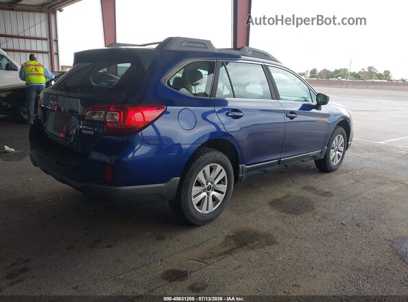 4S4BSAAC9H3284137 2017 SUBARU OUTBACK Blue Հետևի աջ