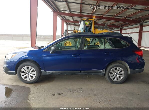 4S4BSAAC9H3284137 2017 SUBARU OUTBACK Blue Սալոնի 360 աստիճան տեսք