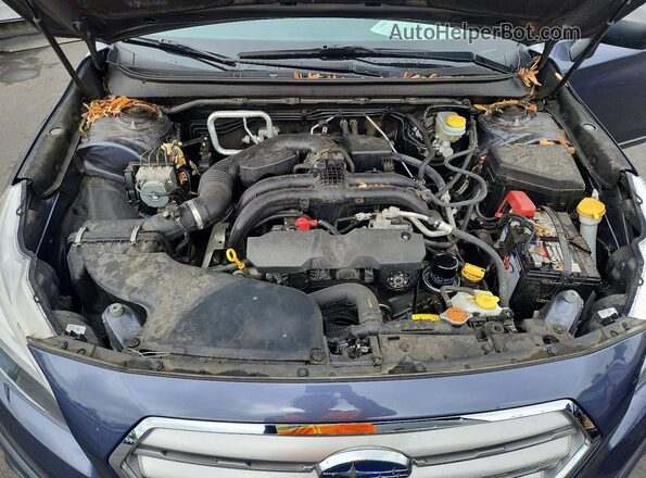 4S4BSAAC9H3380978 2017 SUBARU OUTBACK Blue უკანა სალონის ხედი