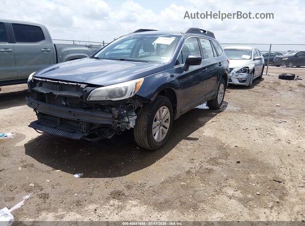 4S4BSAACXH3338013 2017 SUBARU OUTBACK Blue Передня ліва чверть