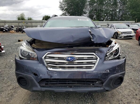4S4BSAACXH3383503 2017 SUBARU OUTBACK Blue Front view