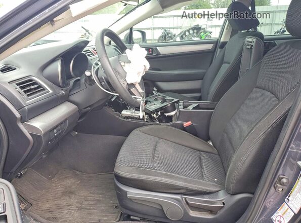 4S4BSAACXH3383503 2017 SUBARU OUTBACK Blue Front interior view