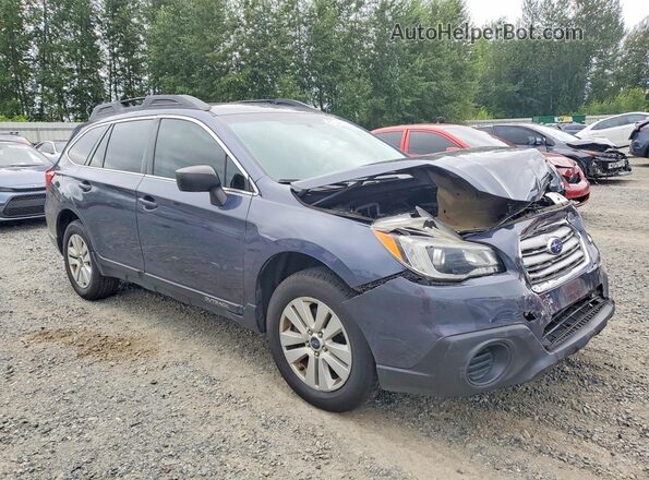 4S4BSAACXH3383503 2017 SUBARU OUTBACK Blue Front right