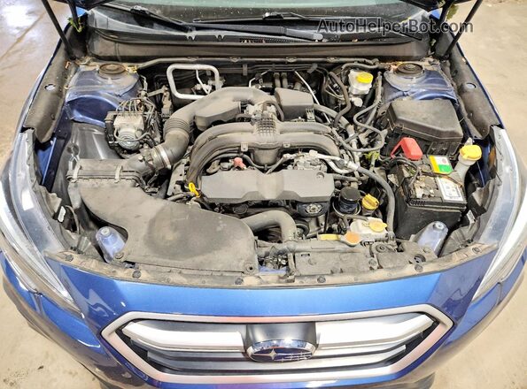 4S4BSABC0K3241540 2019 SUBARU OUTBACK Blue Vista del compartimento del motor